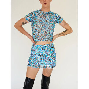 Wray Women Small Ana Skirt‎ Mini Piscine Check Multicolor Lined